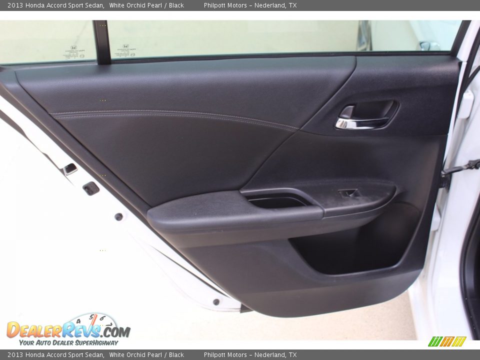 2013 Honda Accord Sport Sedan White Orchid Pearl / Black Photo #18