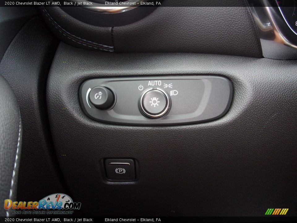2020 Chevrolet Blazer LT AWD Black / Jet Black Photo #23