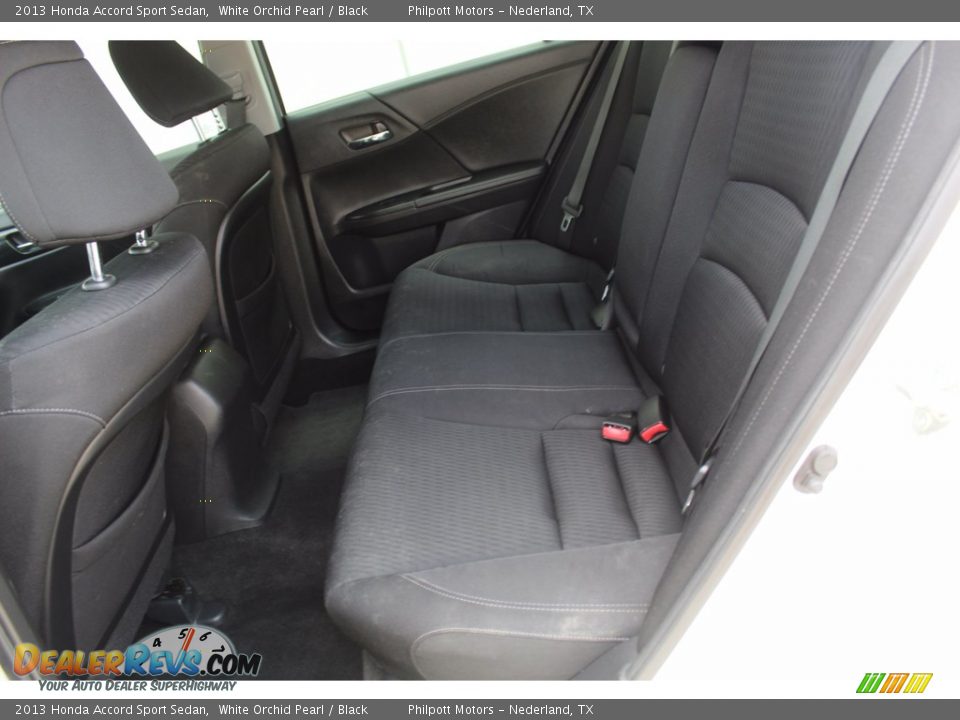 2013 Honda Accord Sport Sedan White Orchid Pearl / Black Photo #19