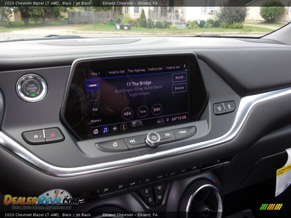2020 Chevrolet Blazer LT AWD Black / Jet Black Photo #24