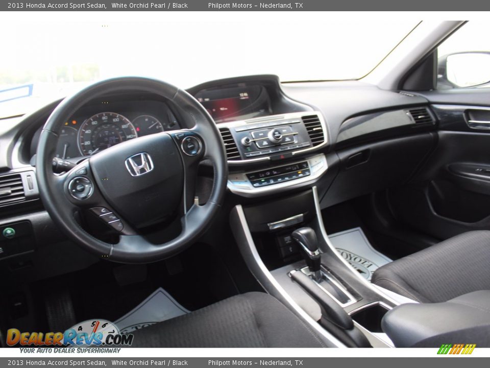 2013 Honda Accord Sport Sedan White Orchid Pearl / Black Photo #20