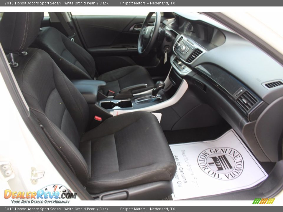 2013 Honda Accord Sport Sedan White Orchid Pearl / Black Photo #26