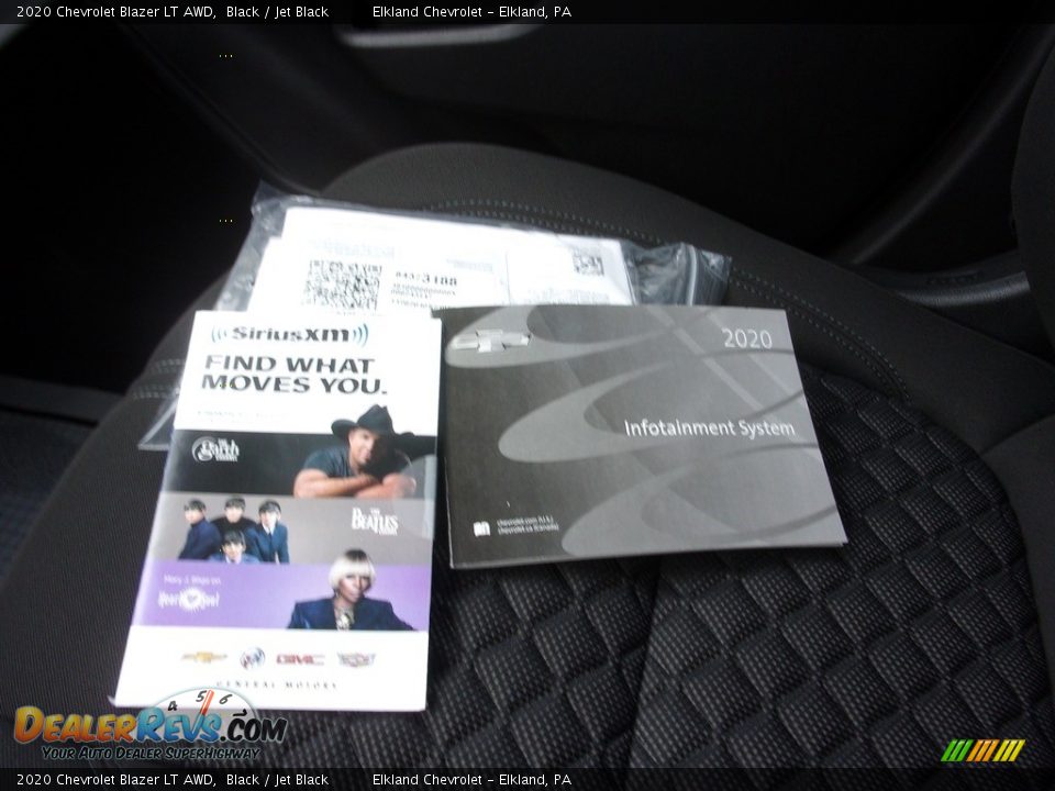 2020 Chevrolet Blazer LT AWD Black / Jet Black Photo #32