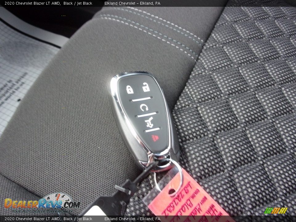2020 Chevrolet Blazer LT AWD Black / Jet Black Photo #33