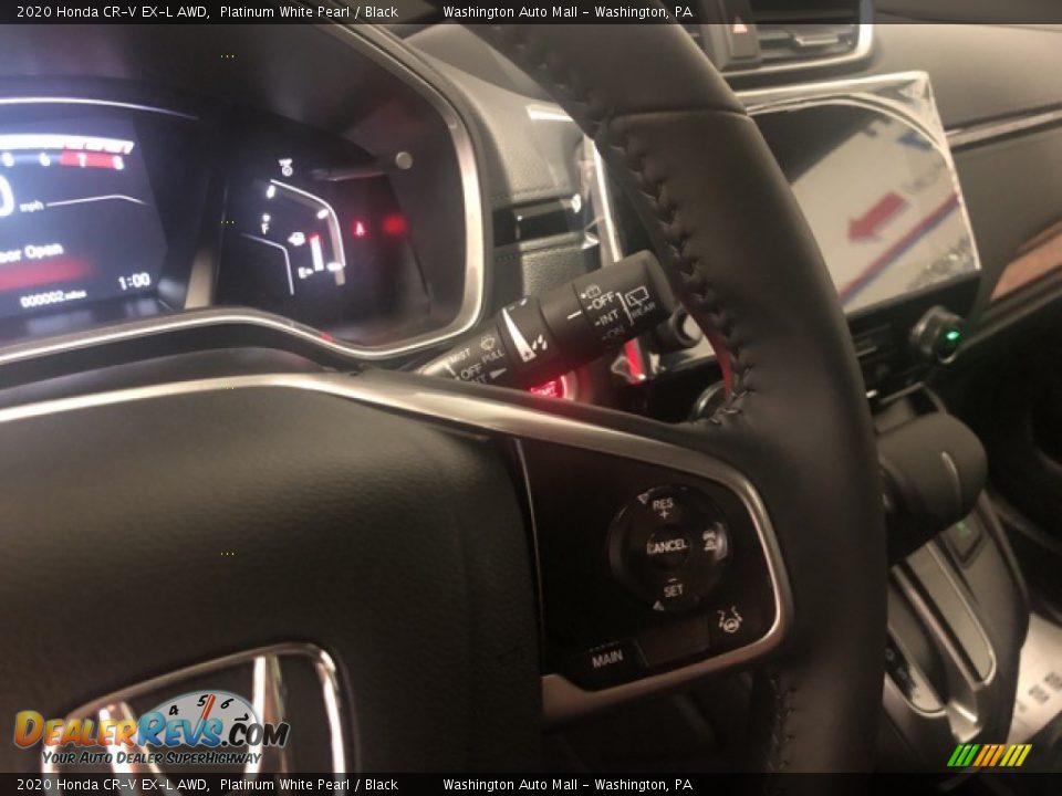 2020 Honda CR-V EX-L AWD Platinum White Pearl / Black Photo #13