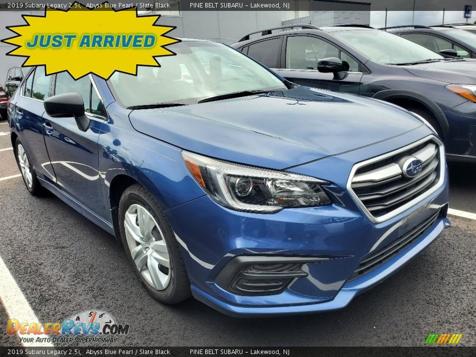 2019 Subaru Legacy 2.5i Abyss Blue Pearl / Slate Black Photo #1