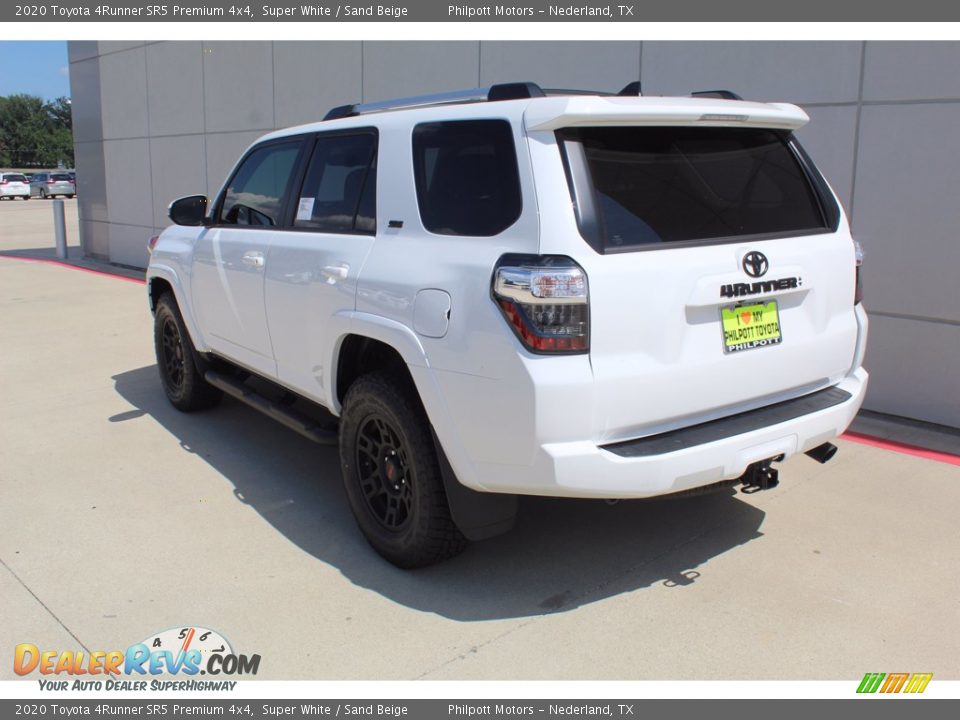 2020 Toyota 4Runner SR5 Premium 4x4 Super White / Sand Beige Photo #6