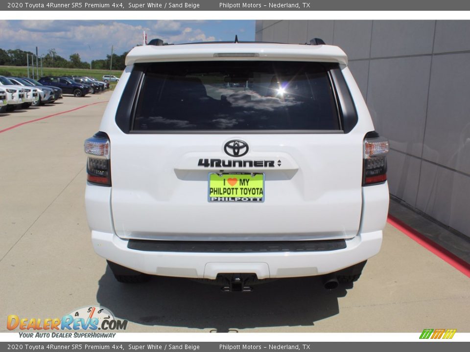 2020 Toyota 4Runner SR5 Premium 4x4 Super White / Sand Beige Photo #7