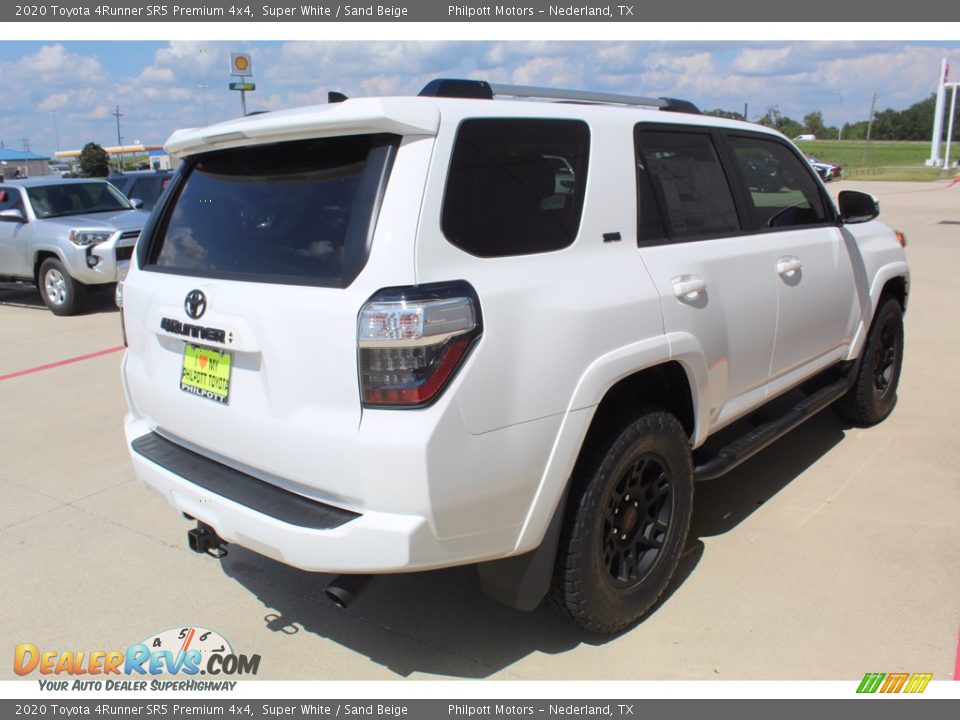 2020 Toyota 4Runner SR5 Premium 4x4 Super White / Sand Beige Photo #8