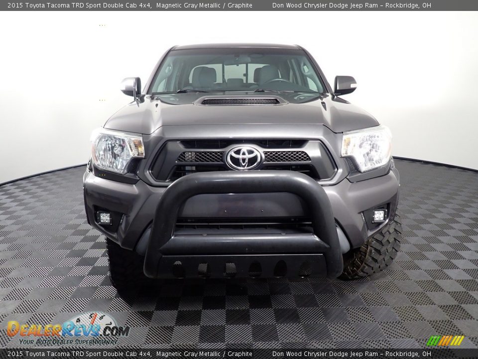 2015 Toyota Tacoma TRD Sport Double Cab 4x4 Magnetic Gray Metallic / Graphite Photo #5