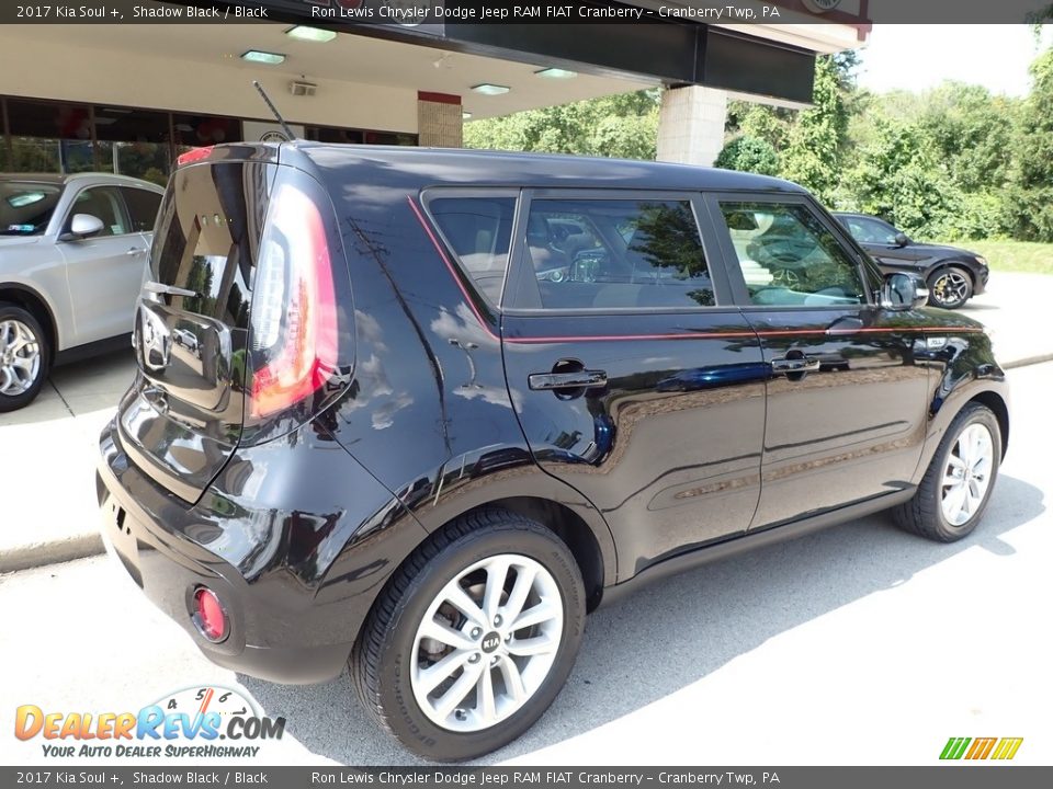 2017 Kia Soul + Shadow Black / Black Photo #2