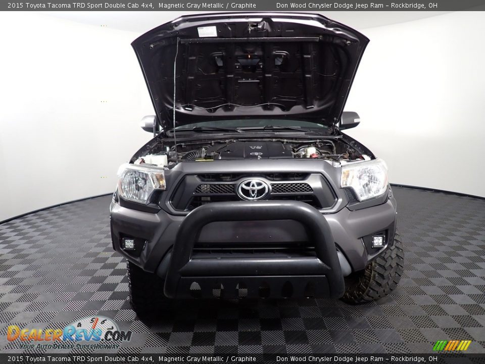 2015 Toyota Tacoma TRD Sport Double Cab 4x4 Magnetic Gray Metallic / Graphite Photo #6