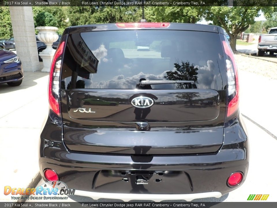 2017 Kia Soul + Shadow Black / Black Photo #3