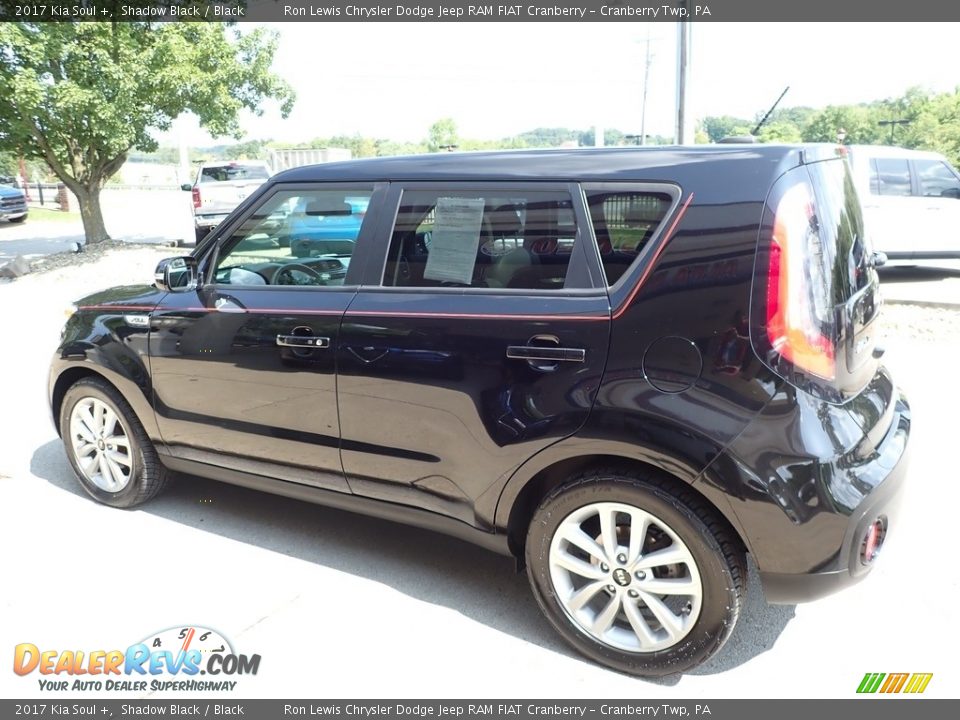 2017 Kia Soul + Shadow Black / Black Photo #5