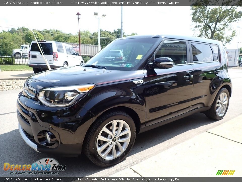 2017 Kia Soul + Shadow Black / Black Photo #7