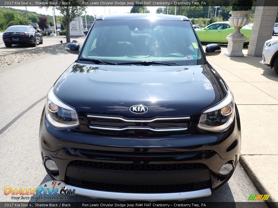 2017 Kia Soul + Shadow Black / Black Photo #8