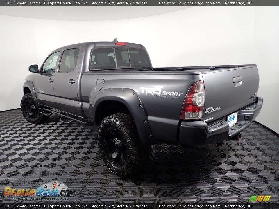 2015 Toyota Tacoma TRD Sport Double Cab 4x4 Magnetic Gray Metallic / Graphite Photo #11