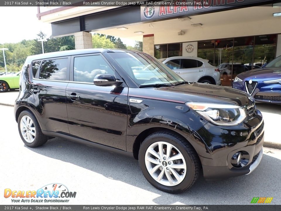 2017 Kia Soul + Shadow Black / Black Photo #9