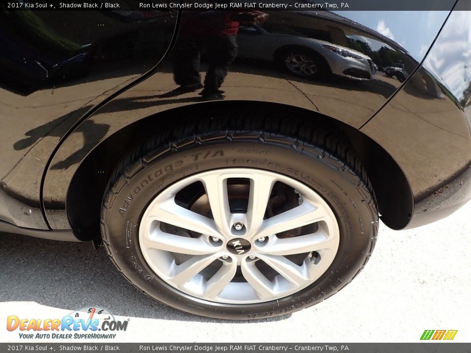 2017 Kia Soul + Shadow Black / Black Photo #10