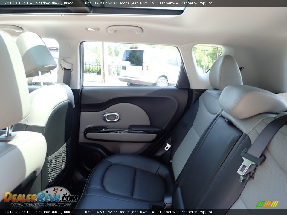 2017 Kia Soul + Shadow Black / Black Photo #14