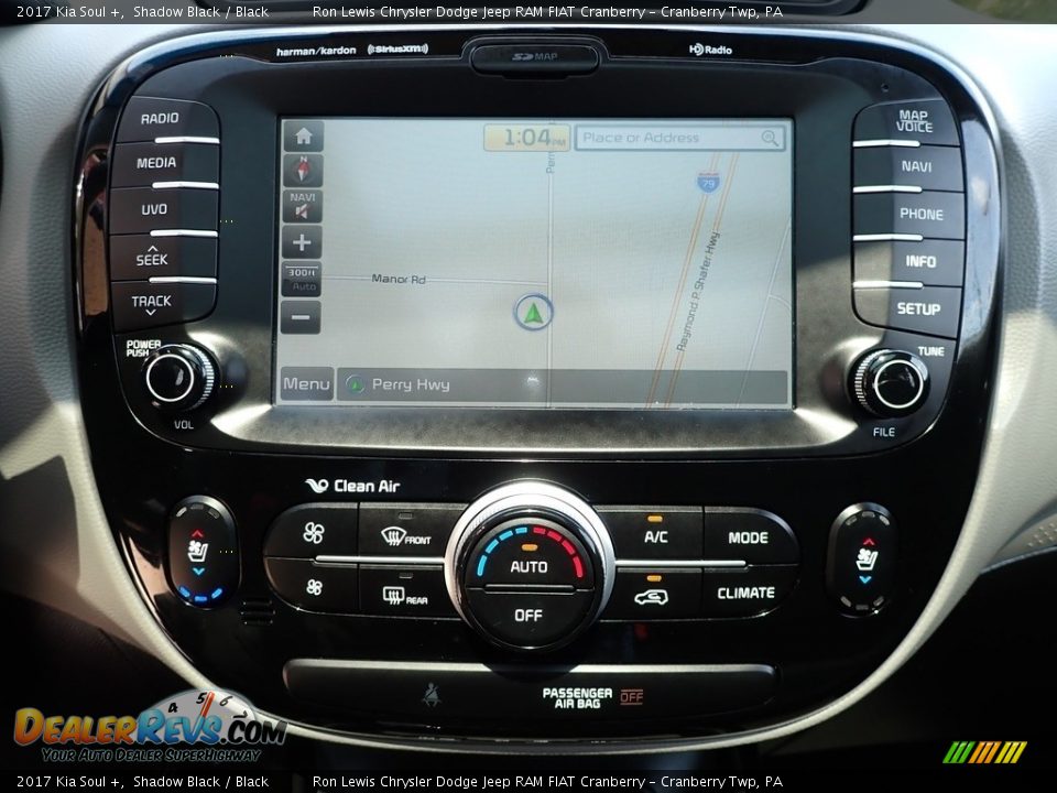 2017 Kia Soul + Shadow Black / Black Photo #19