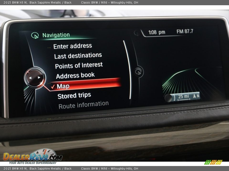 2015 BMW X6 M Black Sapphire Metallic / Black Photo #15