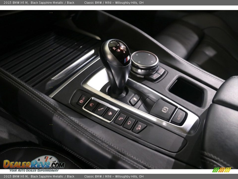 2015 BMW X6 M Black Sapphire Metallic / Black Photo #18