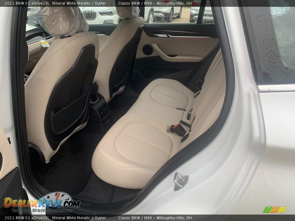 Rear Seat of 2021 BMW X1 xDrive28i Photo #4