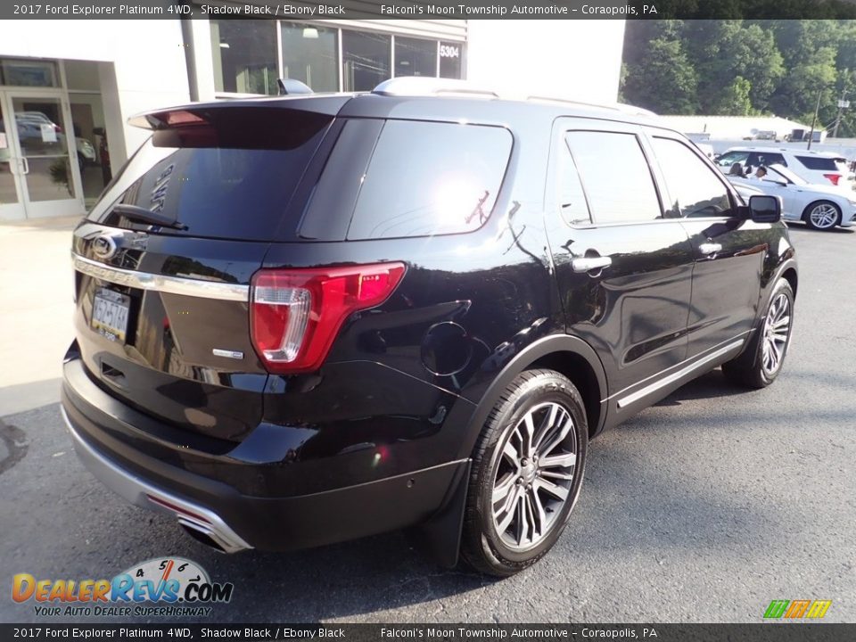2017 Ford Explorer Platinum 4WD Shadow Black / Ebony Black Photo #2