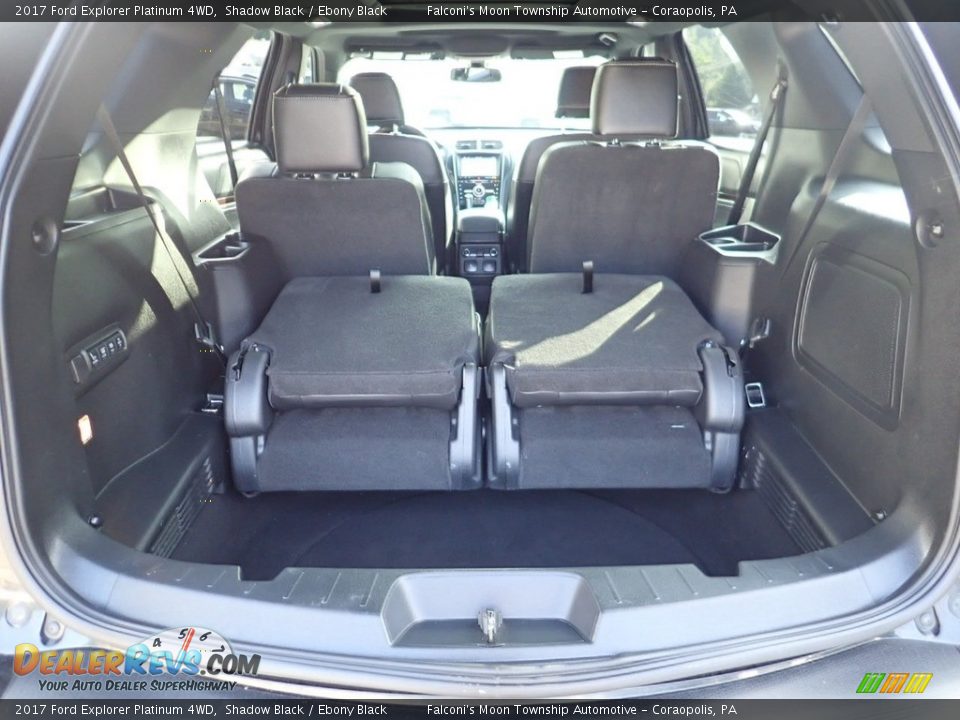 2017 Ford Explorer Platinum 4WD Shadow Black / Ebony Black Photo #4