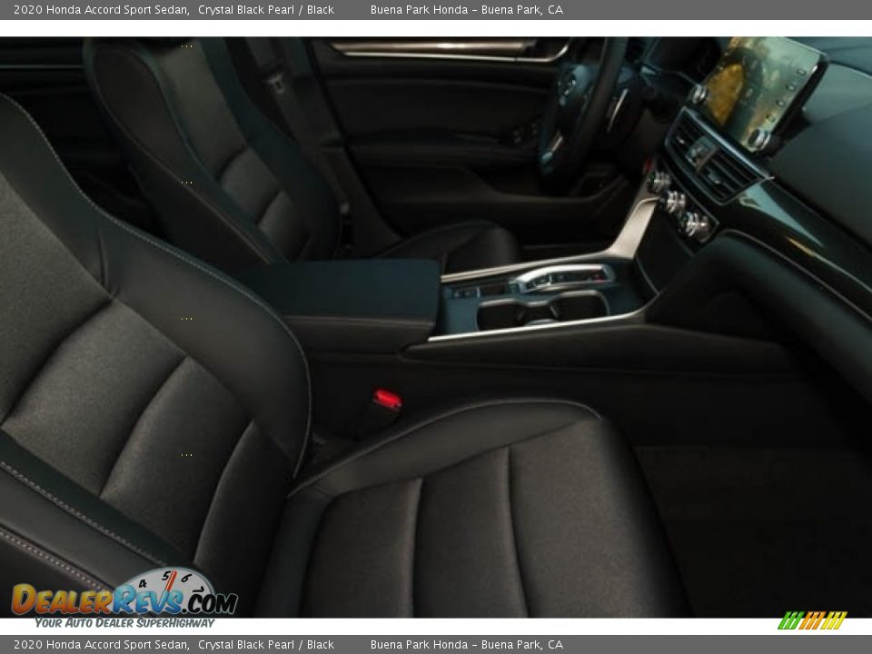 2020 Honda Accord Sport Sedan Crystal Black Pearl / Black Photo #33