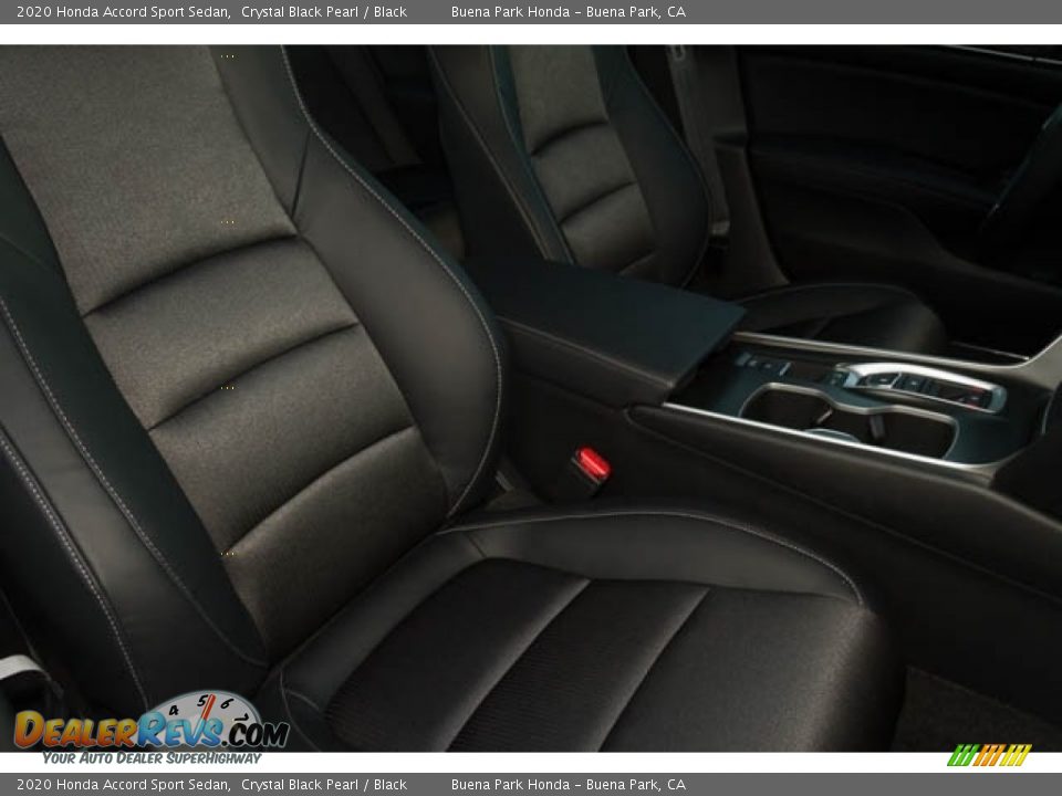 2020 Honda Accord Sport Sedan Crystal Black Pearl / Black Photo #34