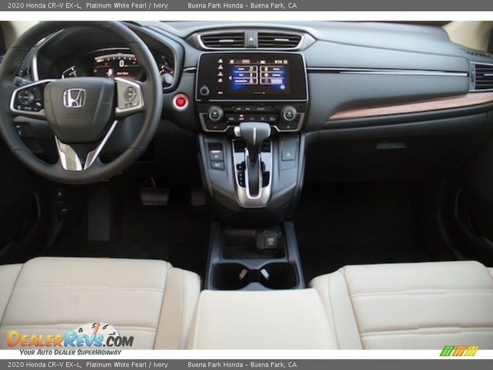 2020 Honda CR-V EX-L Platinum White Pearl / Ivory Photo #21