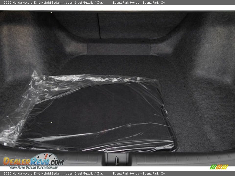2020 Honda Accord EX-L Hybrid Sedan Modern Steel Metallic / Gray Photo #27