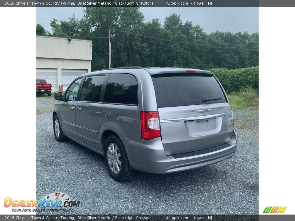 2016 Chrysler Town & Country Touring Billet Silver Metallic / Black/Light Graystone Photo #3