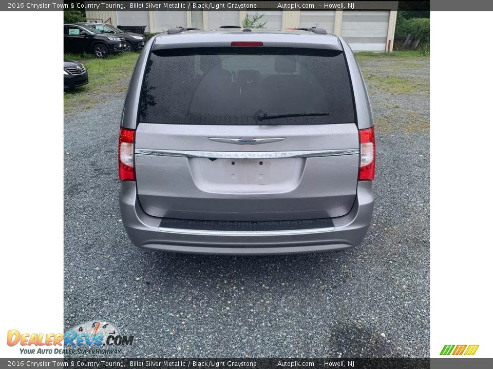 2016 Chrysler Town & Country Touring Billet Silver Metallic / Black/Light Graystone Photo #4