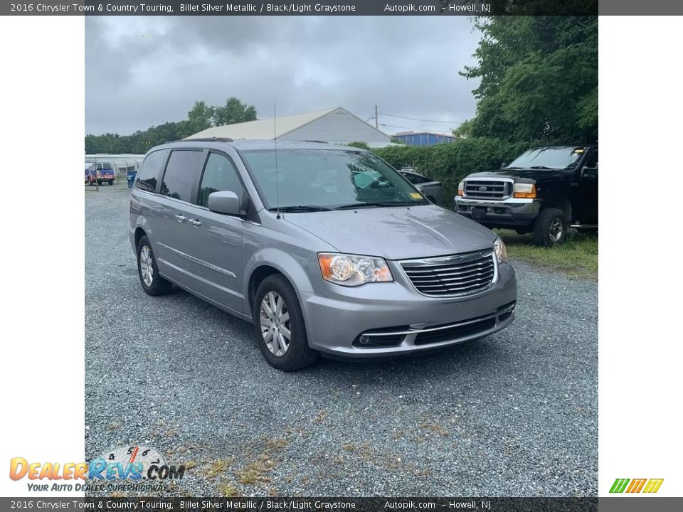 2016 Chrysler Town & Country Touring Billet Silver Metallic / Black/Light Graystone Photo #7