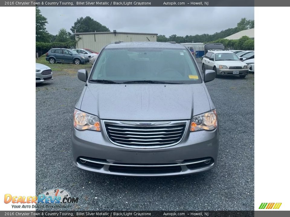 2016 Chrysler Town & Country Touring Billet Silver Metallic / Black/Light Graystone Photo #8