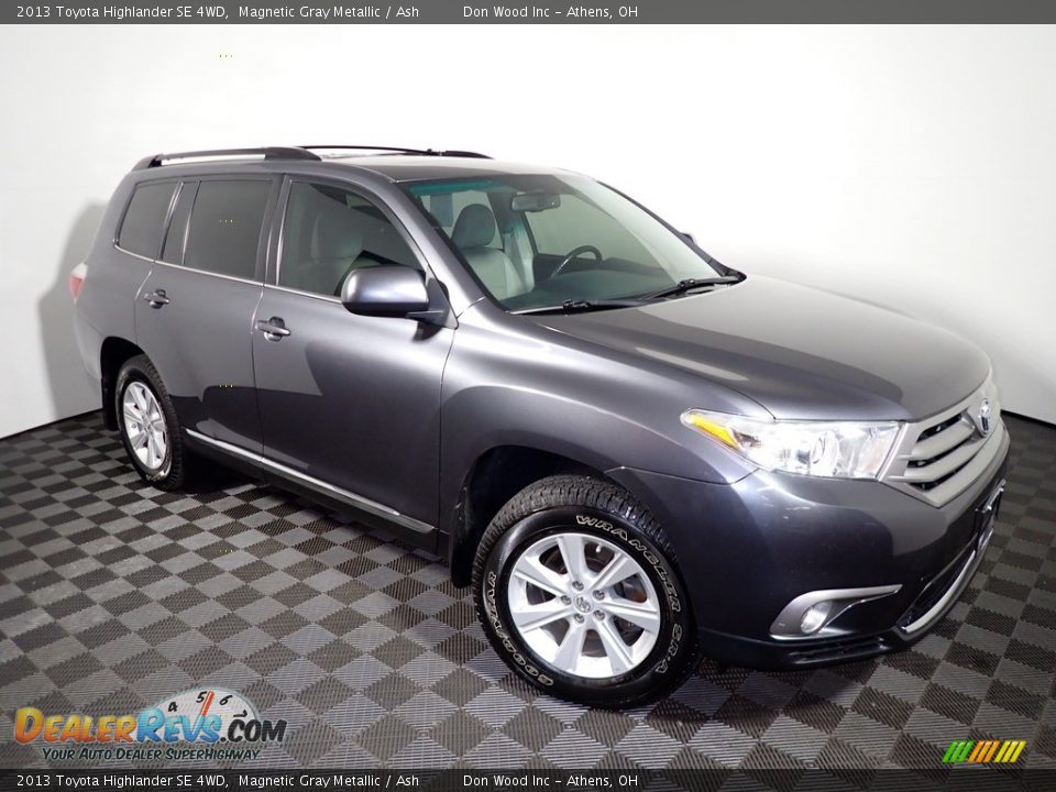 2013 Toyota Highlander SE 4WD Magnetic Gray Metallic / Ash Photo #2