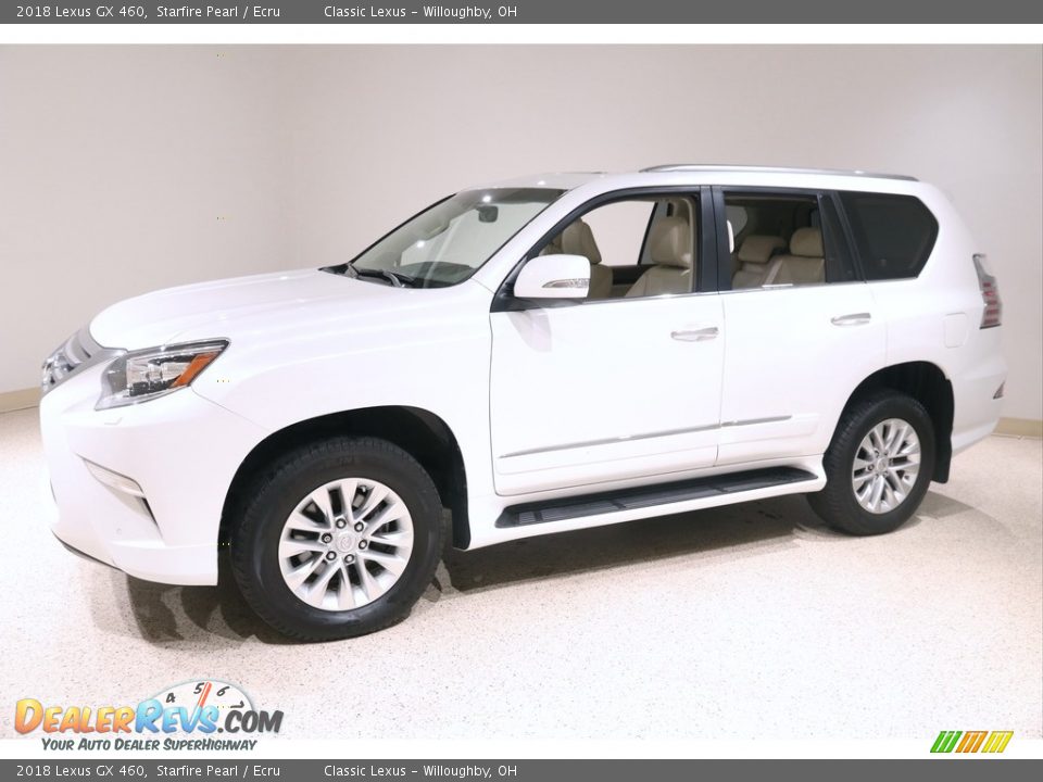 2018 Lexus GX 460 Starfire Pearl / Ecru Photo #3