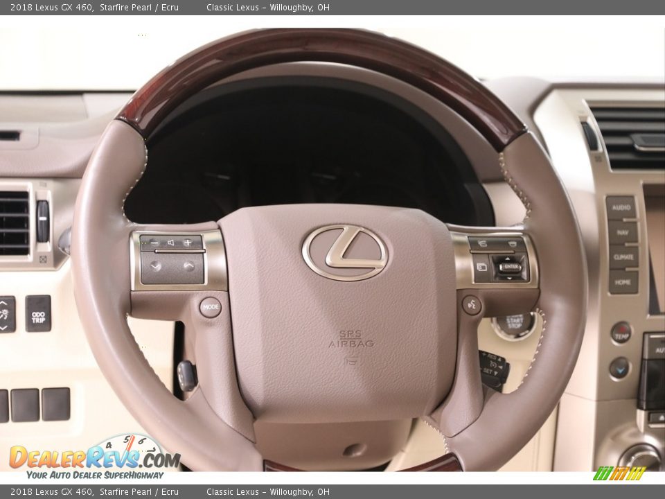 2018 Lexus GX 460 Starfire Pearl / Ecru Photo #6