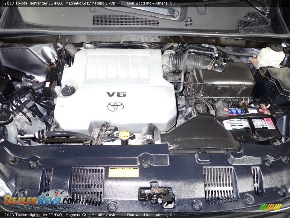 2013 Toyota Highlander SE 4WD Magnetic Gray Metallic / Ash Photo #6