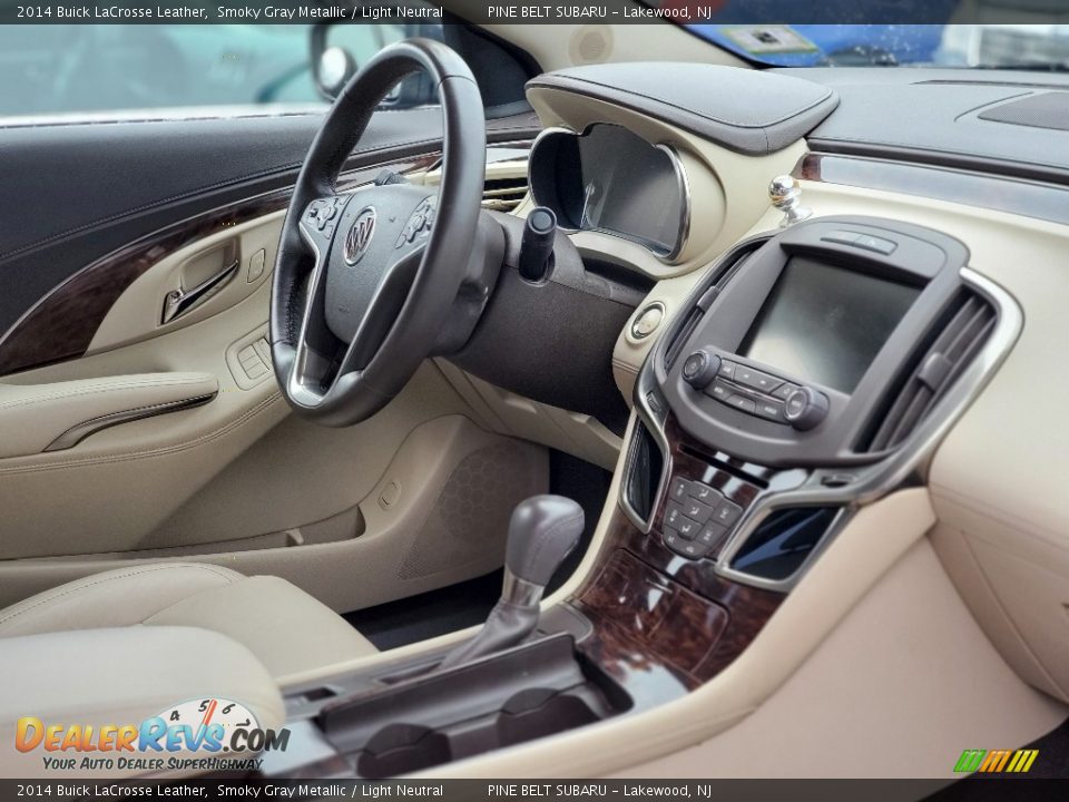 2014 Buick LaCrosse Leather Smoky Gray Metallic / Light Neutral Photo #2