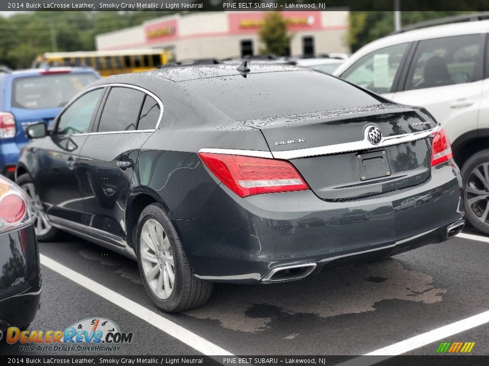 2014 Buick LaCrosse Leather Smoky Gray Metallic / Light Neutral Photo #4