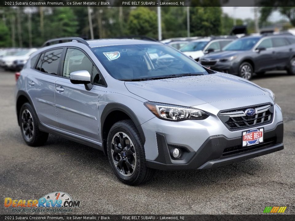 2021 Subaru Crosstrek Premium Ice Silver Metallic / Black Photo #1