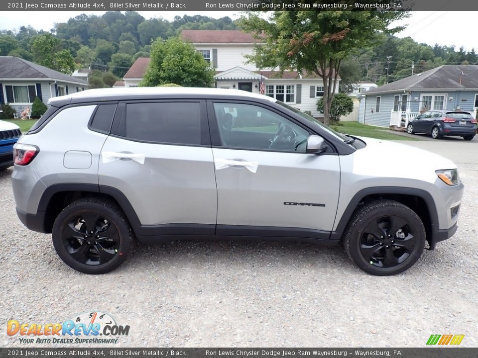 Billet Silver Metallic 2021 Jeep Compass Altitude 4x4 Photo #7