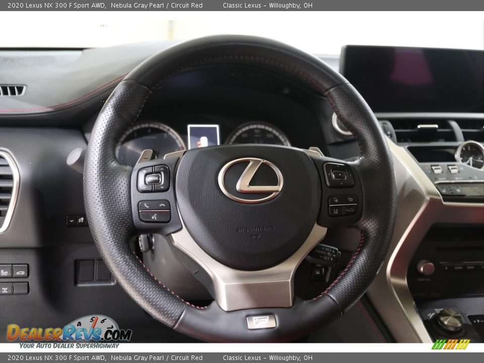 2020 Lexus NX 300 F Sport AWD Steering Wheel Photo #6