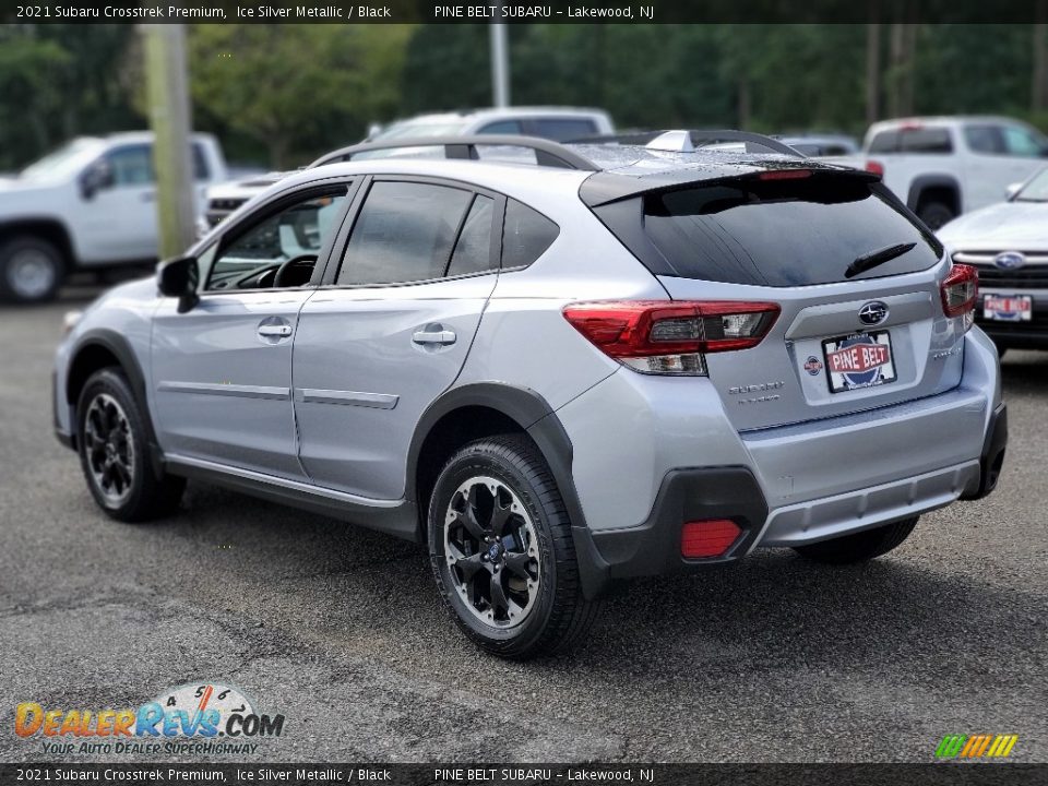 2021 Subaru Crosstrek Premium Ice Silver Metallic / Black Photo #6