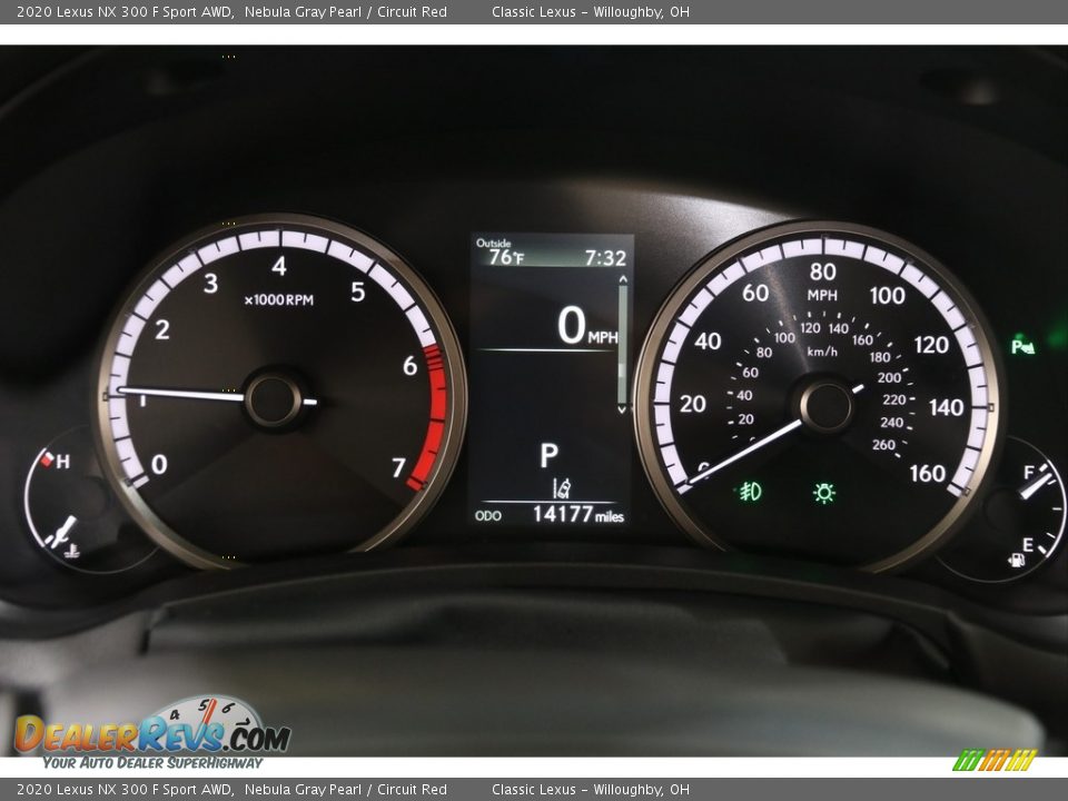 2020 Lexus NX 300 F Sport AWD Gauges Photo #7