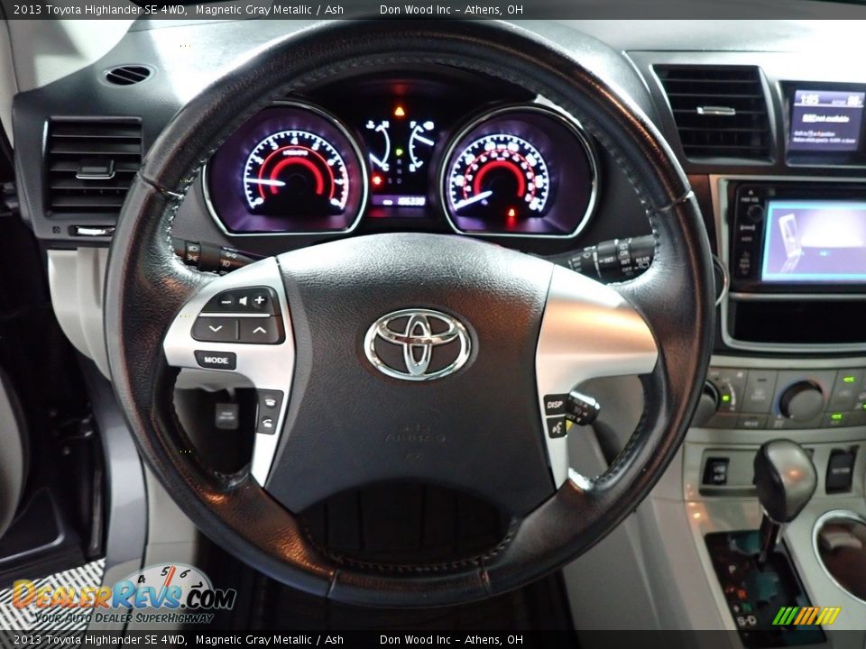 2013 Toyota Highlander SE 4WD Magnetic Gray Metallic / Ash Photo #30